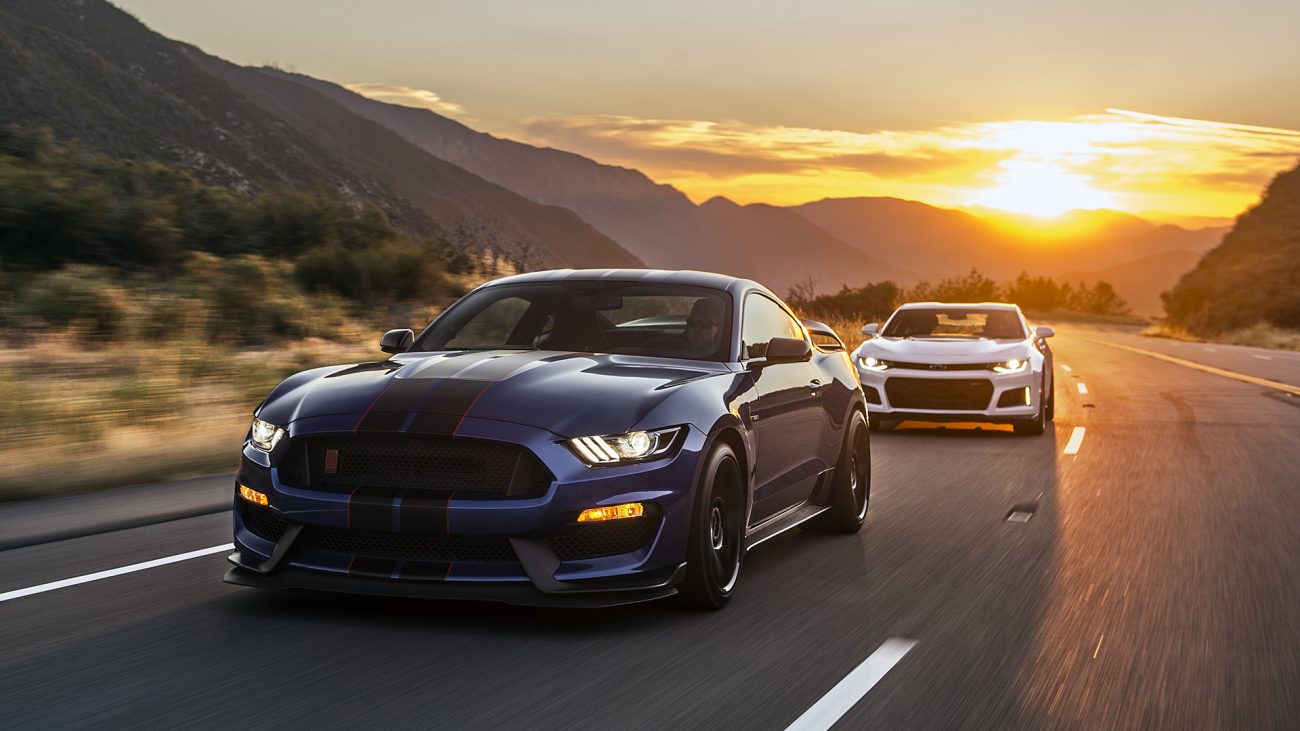 Shelby GT350R Vs Chevrolet Camaro ZL1 Photos On MotorTrend Drew Phillips Photography